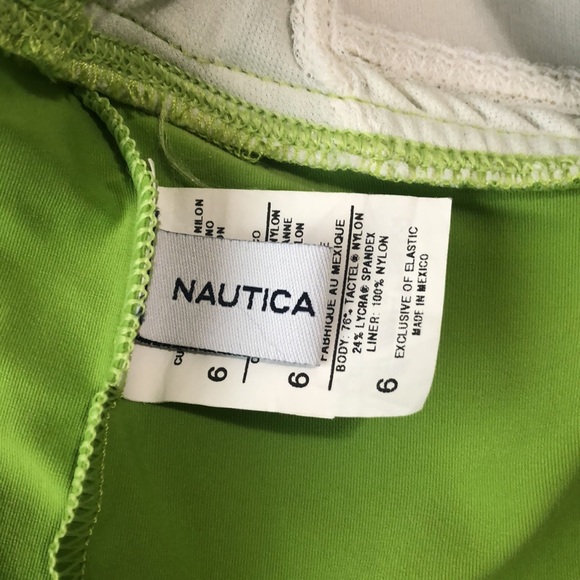 Women’s Green & Blue Nautica Tankini Swimsuit Set - Picture 5 of 9
